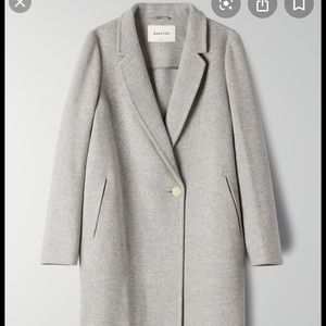 Aritzia grey stedman coat